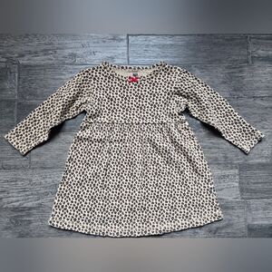 Leopard Print Kids Casual Dress